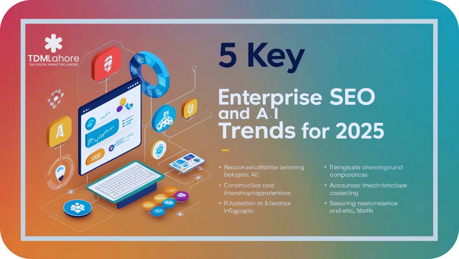 5 Key Enterprise SEO and AI Trends for 2025 with TDM Lahore