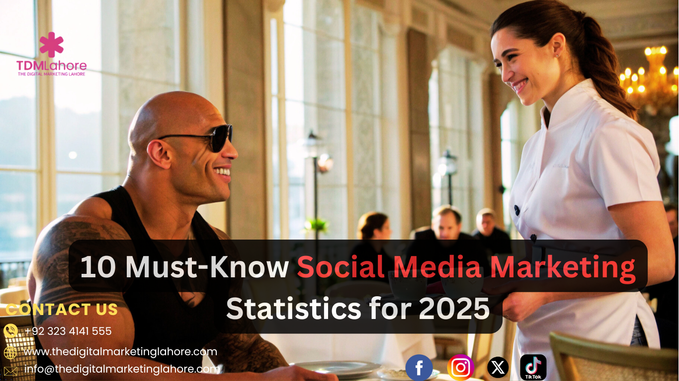 10 Must-Know Social Media Marketing Statistics for 2025 with TDM Lahore Digital Marketing Agency in Lahore